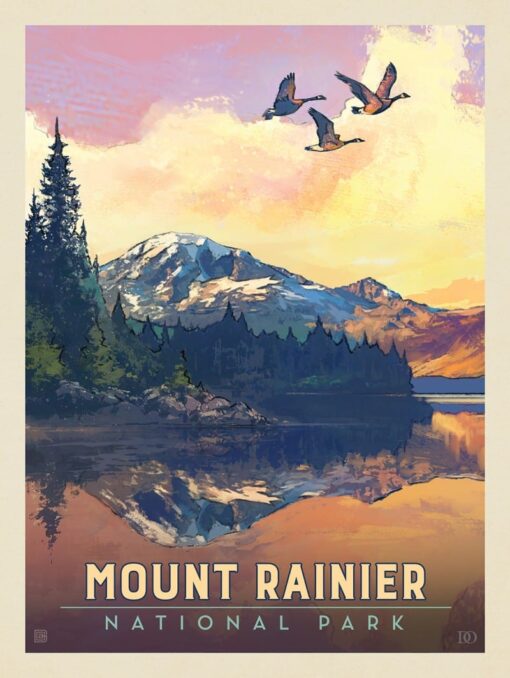 Mount Rainier National Park: Daybreak